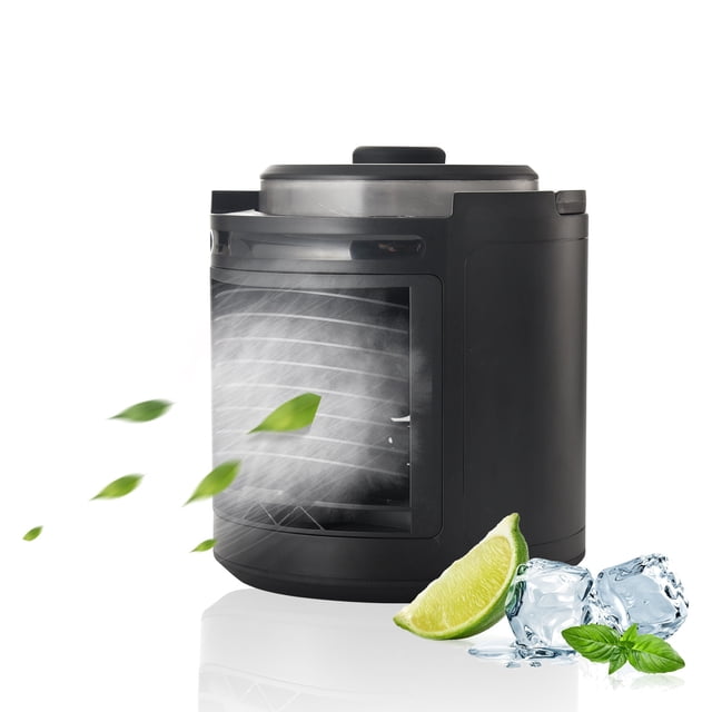 USB Charging Fan Full Screen Feeling Smart Mini Portable Air Conditioner Fan HU5155