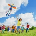thumbnail image 5 of Large Phoenix Kite for Kids Adults Beginner, 100 x 71 Inch Single Line Colorful with Tail Kite with Winding Handle and Line Outdoor Beach Park Flying Games Activities Birthday Gift, 5 of 7