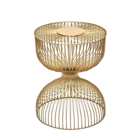 Wire Accent Table Color Gold