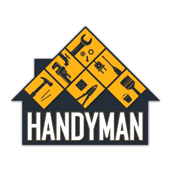 Handyman - 3" Vinyl Sticker - For Car Laptop Water Bottle Phone - Waterproof Decal