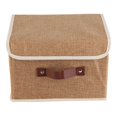 thumbnail image 1 of Clothing Storage Box, Mite Proof Durable Linen Clothes Organizer Box, Breathable For Home Fabric, 1 of 8