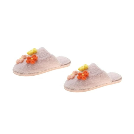 

shuwee Slippers for Women Fuzzy Cute Fluffy Animal Slippers Cozy Indoor Plush Animal Slippers Winter Warm Shoes