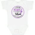 thumbnail image 3 of Inktastic I Wear Purple for My Mom Lupus Awareness Boys or Girls Baby Bodysuit, 3 of 5