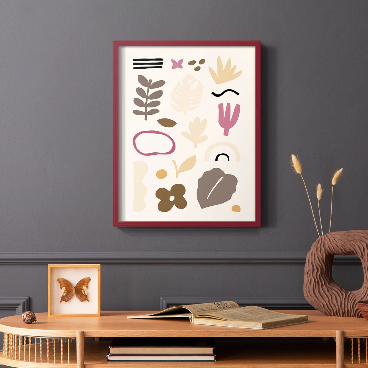 Matisse CCXL in Solid Wood 8 x 10 Framed Print