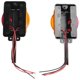 thumbnail image 5 of 2PCS Amber/Red LED Fender Marker Lights LED Trailer Light Assembly, 5 of 5