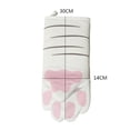 thumbnail image 6 of Clearance! 3D Cartoon Animal Cat Paws Oven Long Mitts Microwave Heat Resistant Non-slip Gloves Cotton Baking Insulation Gloves, 6 of 6