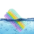 thumbnail image 4 of Silicona Para Lápices, Teclado Sensorial, Juguete De Burbujas, Bolsa De Almacenamiento De Papelería, Juguete De Descompresión Para Niños Y Adultos Vogacara HA042943-00, 4 of 6