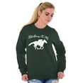 thumbnail image 3 of Talk Derby Me Kentucky Racing Sweatshirt for Men or Women Brisco Brands 2X, 3 of 6