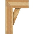 thumbnail image 3 of Ekena Millwork 8"W x 18"D x 26"H Traditional Block Rough Sawn Bracket w/ Offset Brace, Western Red Cedar, 3 of 25