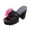 Black, variant on Slide Sandals Slide platform heels for women Open Toe High Arch Arch Support Chunky Stability High Heel Heels