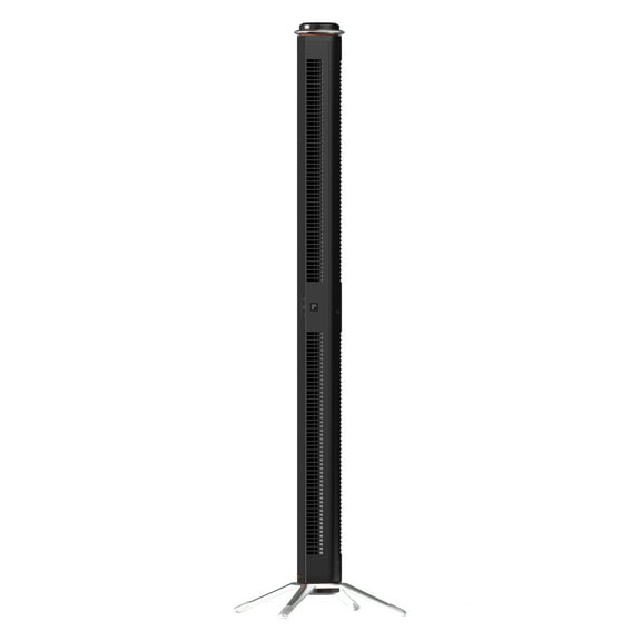 Sharper Image Tower Fan AXIS 47 Airbar with Remote Control, 50", Black (New)