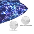 thumbnail image 3 of Kdxio Cotton Pillow Cases 20"x30" Pillowcases,Soft and Breathable Bedroom Pillow Cases-Blue Lightning1-No Pillow Core, 3 of 5