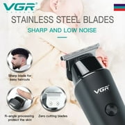 VGR V937 Professional Hair Trimmer Cordless Rechargeable Beard Clippers for Men