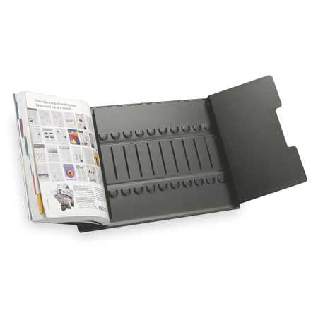 - Catalog Rack Base, 12 In H, Black TARIFOLD 50409