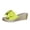 Yellow, variant on House Slippers for Woman Women's Fashionable And Casual Summer Bow Thick-Soled Outdoor Wedge Sandals,Black,36