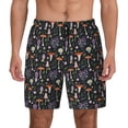 thumbnail image 2 of Goofa Mushroom Printed Men's Swim Trunks Board Shorts Quick Dry Mens Swimming Trunks with Compression Liner,Breathable Fit Hawaii Beach Shorts-3X-Large, 2 of 9