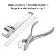 thumbnail image 2 of Wisewang Professional Bracelet Bend Machine Bangle Reusable Portable Bender Bending Tool Jewelry Making Handicraft Accessories Plier Bender L Strip, 2 of 6