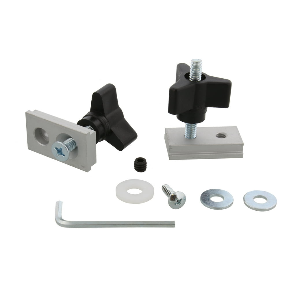 DCT Miter Track Slot Fixture Hardware Kit Table Saw Router Disc