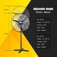 thumbnail image 2 of Ventilador de pie industrial KAPAS  KPS-INFAN, 2 of 2