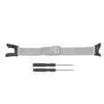 thumbnail image 2 of Pulsera, Reemplazo De Correa De Reloj Transpirable Malla Metálica Impermeable Con Destornillador De 2 Piezas Para 1 2 2S 2R 3 Sport 3 Peak, 2 of 7