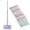 Clear, variant on 2026 Upgraded Zero Touch Snap Grip Mini Mop, Cloth Changing Mini Mop with Automatic Hands Free Push Pull Handle, 360 Rotating Head, Includes a mop and 10 compressed towels