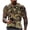 Army Green #51, variant on Mens Camo Shirt Crew Neck Camouflage Work Out T Shirts Short Sleeve Relaxed Fit Lightweight Tennis Tops Cotton Basic Tees Green L