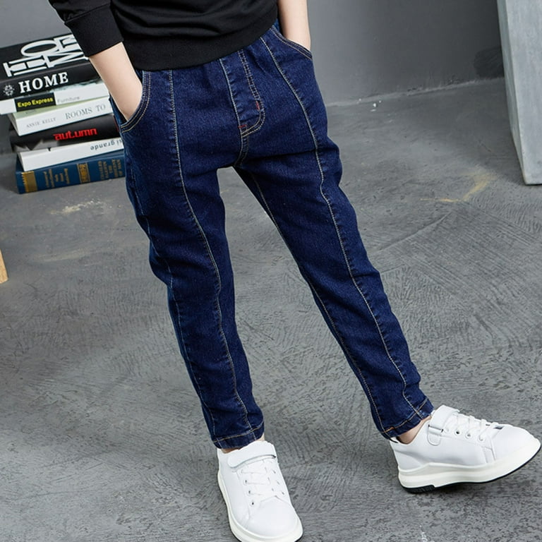 Boys Denim Trousers Jins Boy 2019 Fashion Jeans Pants New Jins Top