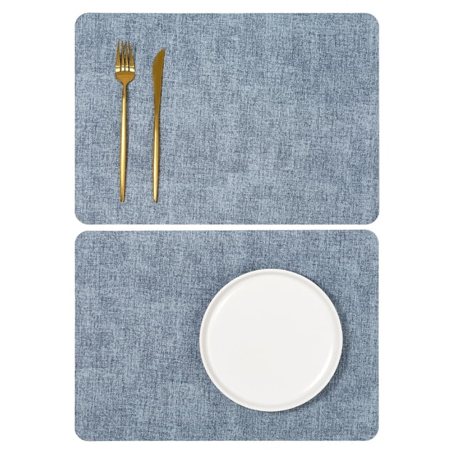Manteles individuales resistentes al calor Manteles individuales antideslizantes resistentes a las manchas para la mesa de la cocina