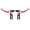 Black/Red, variant on BIMZUC Mountain Bike Brake Levers Handlebars, Premium Aluminium Alloy Adjustable Braking Lever Handle Replacement Set for Cycling, Fits Most Bicycle Models, 4.53 Inches / 11.5 cm, Black and Red