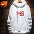 thumbnail image 3 of Sudadera con capucha para hombre, sudadera con capucha gráfica de manga negra, color blanco roto, oferta de bienvenida de anime, sudadera S, novedad de invierno y ropa masculina, 3 of 5