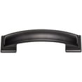 thumbnail image 6 of Jeffrey Alexander 435-96 Annadale 3-3/4" Wide Arch Bow Cabinet Handle / Drawer Pull - Grey, 6 of 7