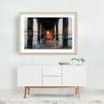 thumbnail image 5 of The Infinity Door - Manhattan Beach California Photography Sunset Ocean Coastal Water Beach Seascape Oak Framed Wall Art Print 5 x 7 inches, 5 of 6