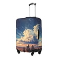 thumbnail image 2 of Haiem Western Desert Cloud Cowboy Luggage Cover Printed Suitcase Covers for Luggage Elastic Washable Suitcase Protector Fits 18-32 Inch Luggage-Small, 2 of 9