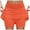 Orange, variant on HZLPFO Women’s Skirts Girl High Waisted Pleated Tennis Skirt School A-Line Skater Skirts with Lining Shorts Orange,S