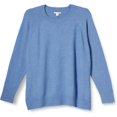thumbnail image 1 of walmart Essentials Chandail à Col Rond à Manches Longues pour Femmes, Coupe Classique, Toucher Doux, 1 of 7