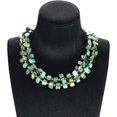 thumbnail image 2 of GHSDFBB Boho Layered Shell Beaded Necklaces Handmade Colored Bead Short Necklace Holiday Style Costume Jewelry for Women, 2 of 6
