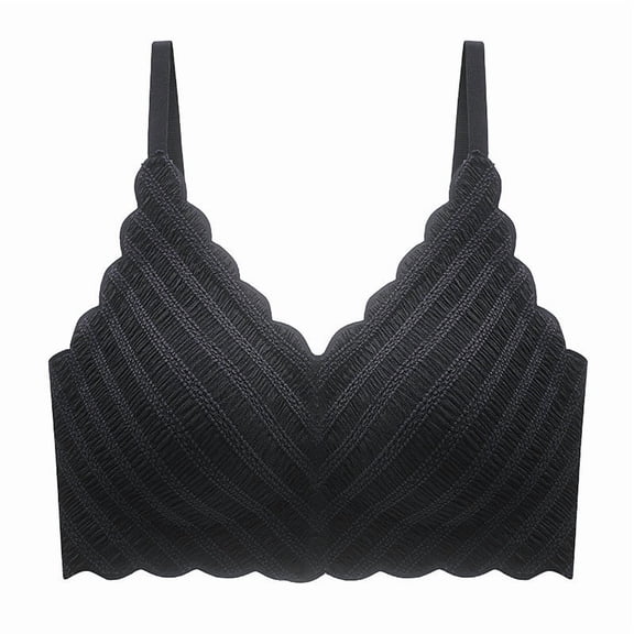 Mastectomy Bra with Pockets - Post Surgery Bra for Breast Forms Wireless Everyday Bra