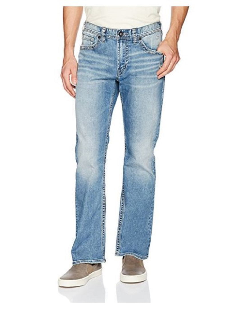 regionaal ziekte Peer Silver Jeans Co. Men's Craig Easy Bootcut Jeans , Waist Sizes 28-44 -  Walmart.com