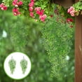 thumbnail image 6 of zhmrfg Simulation Admiralty Willows Hanging Plants, 31.5in Artificial Greenery, Faux Flower Vines for Wedding, Garden, Home Decor, Balcony, Patio, and Porch Decoration, 6 of 9