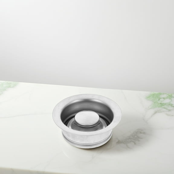 Raindrops Stainless Steel Garbage Disposal Drain Cover Sink Flange Stopper for Kitchen