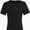 Black, variant on Women's Lightweight and Soft T-Shirt Curved Hem Crew Neck Smooth Trendy Sleep Lounge Pajama Tops