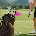 thumbnail image 7 of Haosy Bright Rose Golf Mallet Putter Cover Strong Magnetic Leather Golf Club Headcover Closure, 7 of 7