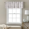 thumbnail image 3 of Black Stripe Kitchen Curtain Valances for Windows Farmhouse Short Curtains, Modern Abstract Vertical Stripes Beige Rod Pocket Valance Curtain for Bedroom Cafe Living Room, 3 of 8