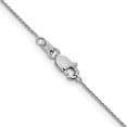 thumbnail image 2 of Auriga Fine Jewelry 14K White Gold .65mm Spiga Chain Necklace 16 inch for Women, 2 of 4