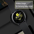 thumbnail image 3 of Cargador inalámbrico Qi compatible con Samsung Galaxy Watch Active - Negro, 3 of 4