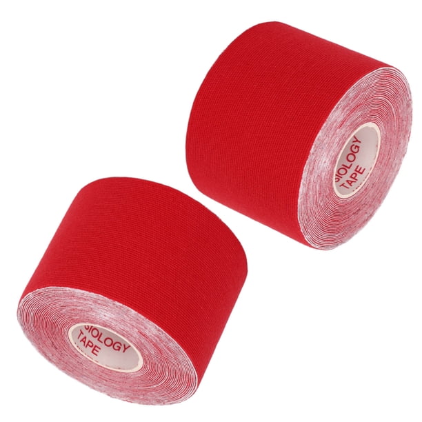 Cinta de recuperación deportiva, 2 unidades, cinta de kinesiología atlética, cinta de recuperación deportiva, adhesivo protector muscular, materiales ecológicos