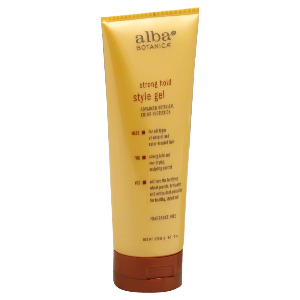Alba Botanica Hair Gel Strong Hold 7 Oz Brickseek