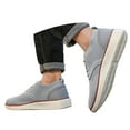 thumbnail image 3 of Men's Breathable On Casual Shoes Comfortable Flat Sole Sneakers For Daily Wear With Jeans Shorts Pants Spring Summer Fall Tall Shoes For Men, 3 of 8