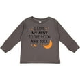 thumbnail image 3 of Inktastic I Love My Aunt To The Moon and Back Boys or Girls Long Sleeve Toddler T-Shirt, 3 of 5