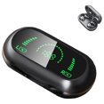 thumbnail image 4 of Klonfd Wireless Ear Clip Bone Conduction Headphones Open Ear Earbuds LED Display Built In Mic With Ear Hooks For Music & Phone Calls Sports, 4 of 4